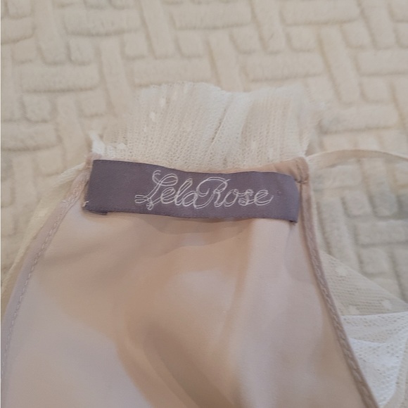Lela Rose Petal Blouse One of a kind! Worn 1x ! Will sell so quick! - Picture 2 of 2